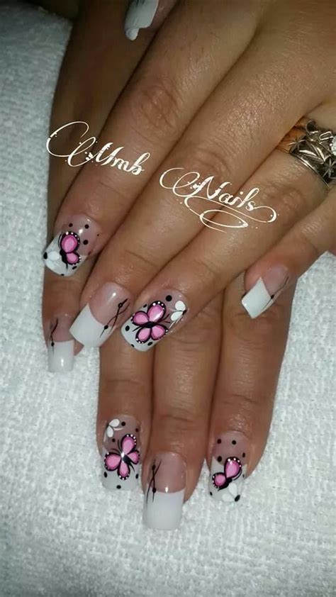 Uñas sencillas y bonitas uñas acrílicias de gel uñas de gel simples pintura de uñas uñas decoradas decorados. Imagen de Vane en Uñas | Uñas decoradas manos, Uñas ...