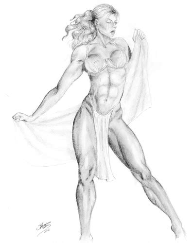 Maybe you would like to learn more about one of these? Female Bodybuilder Drawing at GetDrawings | Free download