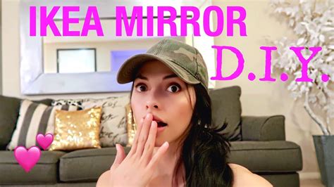 Mirror tiles ikea mirror ikea small apartment apartment interior mirror wall small apartment therapy rustic wall mirrors decor honefoss. IKEA MIRROR l DIY l wall decoration - YouTube