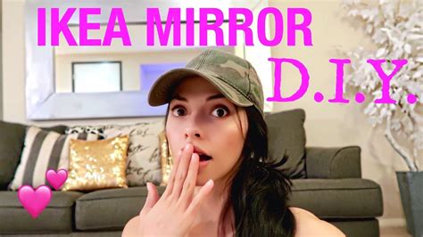 The wavy ikea wall mirror, known as the crab mirror, is a long mirror with wavy outer dimensions. IKEA MIRROR l DIY l wall decoration - YouTube