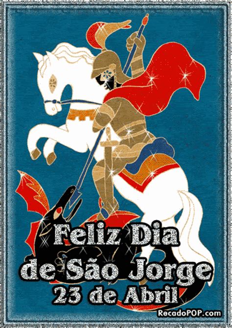 23 de abril, día de san jorge y festividad en aragón. Mensagens de Dia de São Jorge para Facebook