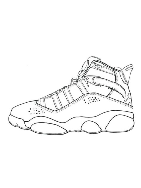 Else you will definitely acquire the coloring worksheets readily available online for your downtime enjoyable. Nike Basketball Shoes Coloring Pages - Thekidsworksheet