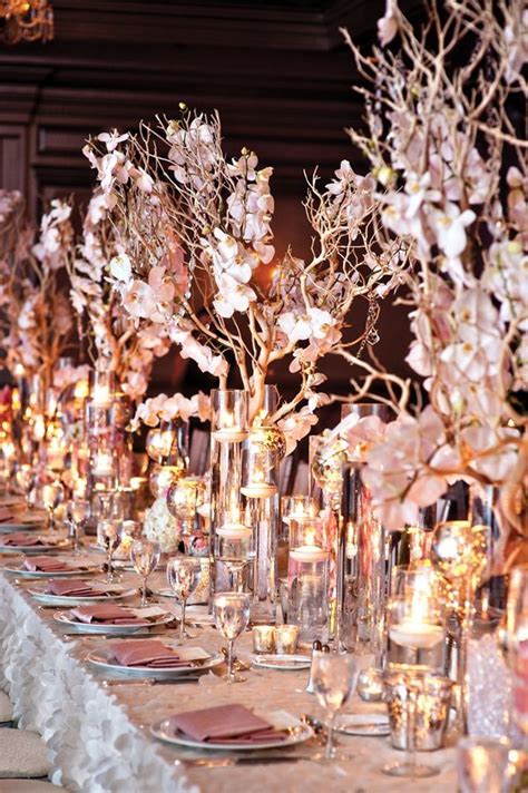 30 diy wedding table number ideas. Glamorous Blush Wedding Ideas to Inspire | Gold wedding ...