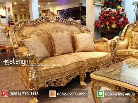 Jual sofa minimalis unik modern pilihan sofa bed set santai lipat ruang tamu informa official cicilan 0. Toko Furniture Jual Kursi Tamu Sofa Ukir Madrid Mewah ...