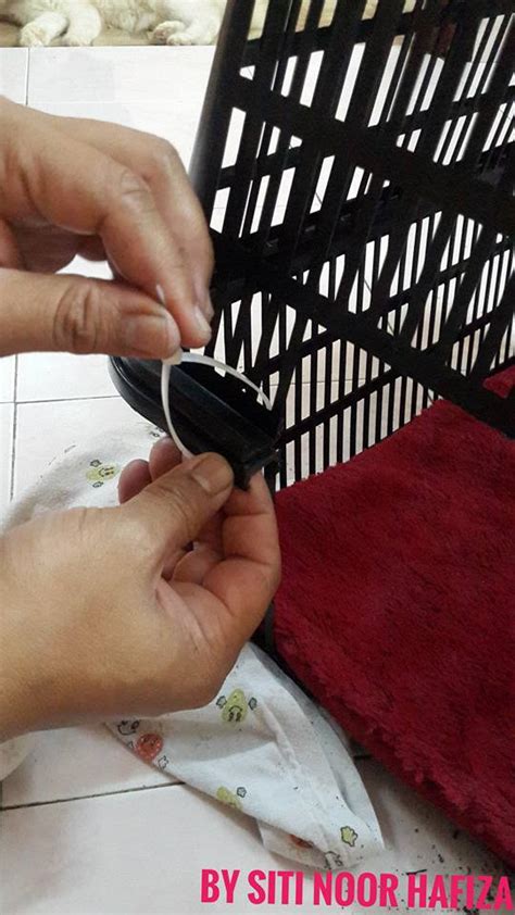 Guna pvc saja supaya boleh tahan lama tak karat. Diy Sangkar Kucing Guna Bakul - Pagar Rumah