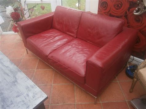 Hallo, ich biete hier meine beiden arild sofas zum verkauf an. Ikea 2 Seater Leather Sofa | King Sofa