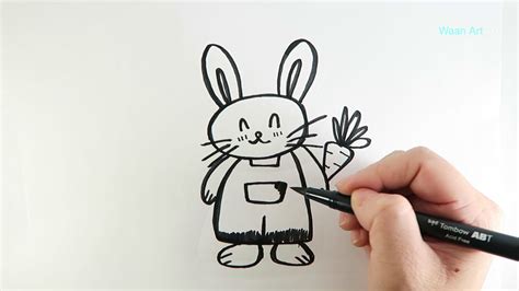 Maybe you would like to learn more about one of these? How to draw cartoon : Cute Rabbit สอนวาดรูปการ์ตูนกระต่าย ...