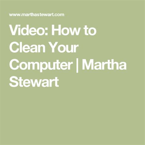 Maybe you would like to learn more about one of these? How to Clean Your Computer | Beef tenderloin, Roast beef ...