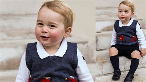 Wenn es darum geht, was sie morgens anziehen. Prinz George in kurzen Hosen