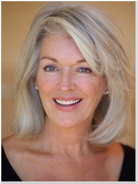 What worked then, doesn't necessarily work now. 75 Amazing Hairstyles for Women Over 60 | Medium hair ...