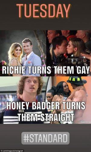 Most recently in the nhl with boston bruins. The Bachelor Embroiled In Latest Meme Lesbian Stink - B&T