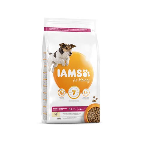Enriched with essential minerals and vitamin d to support strong bones. IAMS Mature & Senior | Dog Food | Order