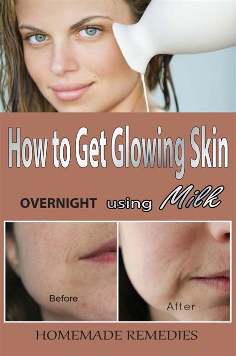 Let's get serious, who doesn't love to sleep? How To Get Glowing Skin Overnight Using Milk ...