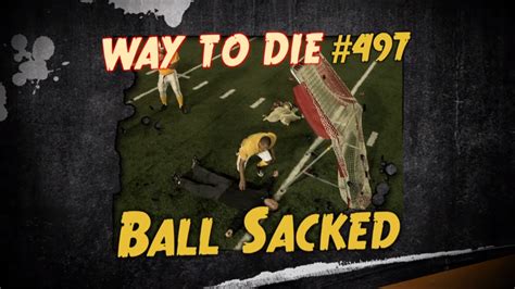 The deaths are slightly more graphic in this season, and idiot alerts (in the same font as the way to die # and nicknames two stoners with a large collection of cacti return from the arizona desert with a stolen saguaro cactus. Ball Sacked | 1000 Ways To Die Wiki | FANDOM powered by Wikia