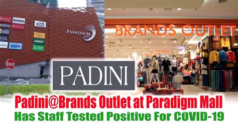 Shop overstock deals, markdowns, and more. Padini@Brands Outlet at Paradigm Mall Has Staff Tested ...