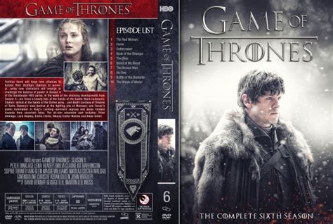 Following the shocking developments at the conclusion of season five, survivors from all parts of westeros and essos regroup to press forward, inexorably, towards their uncertain individual fates. CoverCity - DVD Covers & Labels - Game of Thrones - Season 6