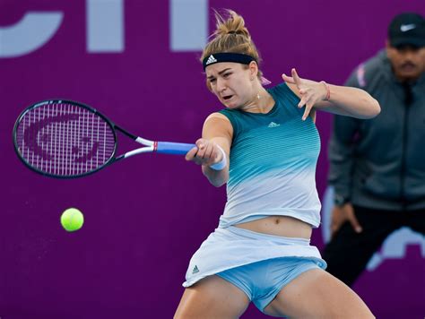 Muchova beats heat & barty. Karolina Muchova - 2019 WTA Qatar Open in Doha 02/13/2019