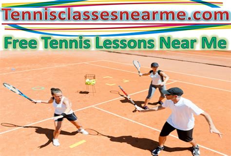 Tennis lessons for adult, youth and kids near me. Benefits of Full -Time Tennis Programs ~ Tennis Classes ...