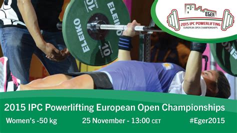 The first ipc powerlifting world championships were held in uppsala, sweden in 1994. Women's -50 kg | 2015 IPC Powerlifting European Open ...