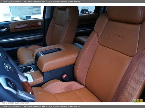 The 2021 toyota tundra has a special 1794 edition with the same engine specification but few changes on the exterior. 1794 Edition Premium Brown Interior Front Seat for the ...
