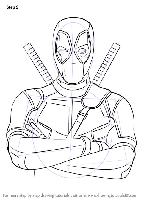 20 best deadpool drawings images marvel dc comics comic. Deadpool Drawing In Pencil Full Body at PaintingValley.com ...