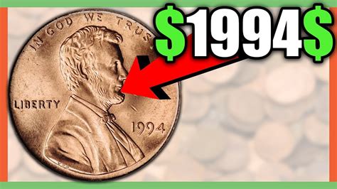 WHAT IS A 1994 PENNY WORTH? RARE PENNIES WORTH MONEY!! - YouTube
