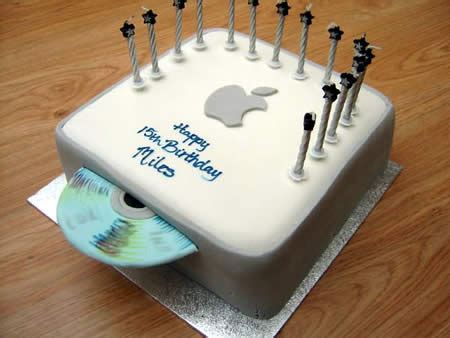 Bottom layer is a 12x18 and the laptop is a 9x13. 27 Beautiful and Creative Cake Designs