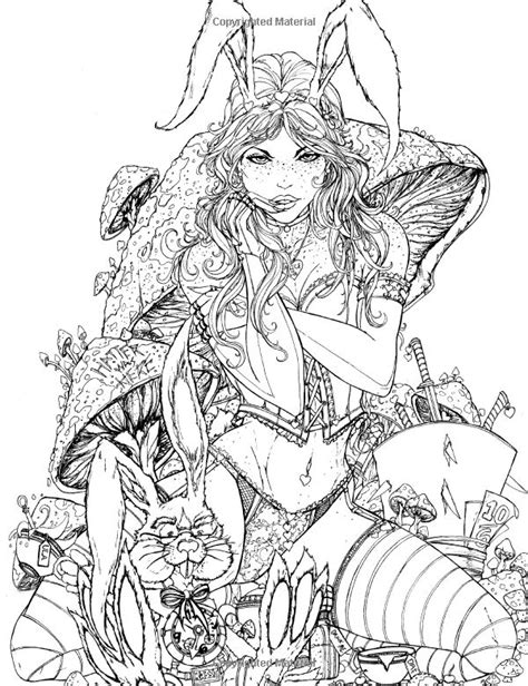 Grimm fairy tales adult coloring book different seasons (9781942275381): Pin on FANTASY DRAWINGS