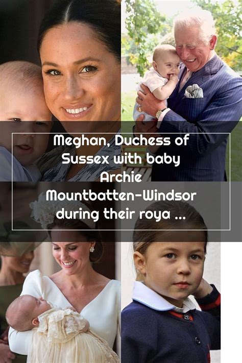 Royal family 6 июля 2019 г. Meghan, Duchess of Sussex with baby Archie Mountbatten ...
