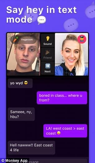 Monkey chat application feature twilio ip messaging. Parents warned over new video chat app Monkey | Daily Mail ...