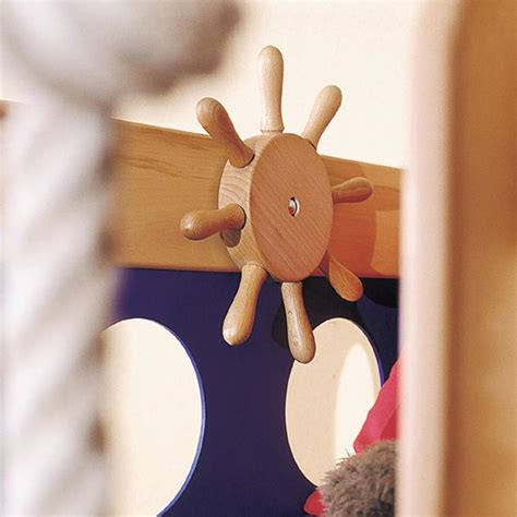 Weitere ideen zu piratenzimmer, piraten zimmer, kinder zimmer. Pirat halbhohes Bett DELUXE de Breuyn geölt-Füllungen ...