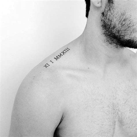 Girls, after getting this collar bone tattoo to make sure that your man doesn't kiss this during the time of your wedding. 50 Collar Bone Tattoos For Men - Clavicle Design Ideas