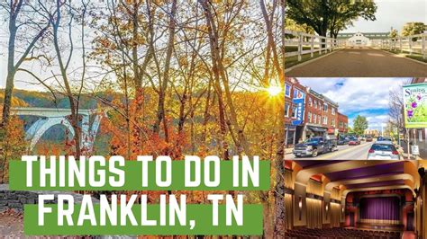 Here are our picks for the best things to do in kingsport, tn. Things To Do In Franklin, TN - YouTube