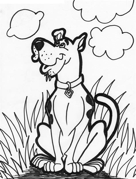 Coloring pages for kids cartoon characters coloring pages. Free Printable Scooby Doo Coloring Pages For Kids