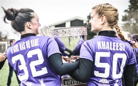 Peplum catfight blonde vs brunette. Blondes vs Brunettes: The Rivalry Flag Football Game For ...