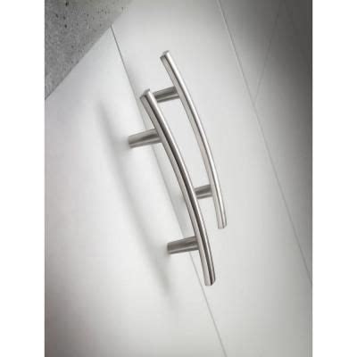 The pulls are light weight and hollow, but they are more than sturdy enough to just open and close a drawer or cabinet door. Liberty Arched 3 in. (76 mm) Center-to-Center Satin Nickel ...