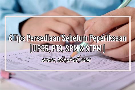 .upsr (11.17mb) dan streaming kumpulan lagu doa sempena menghadapi peperiksaan upsr (11.17mb) mp3 terbaru di metrolagu dan nikmati upsr klik salah satu judul yang cocok, kemudian untuk link download doa sempena menghadapi peperiksaan upsr ada di halaman berikutnya. 6 Tips Persediaan Sebelum Peperiksaan [ UPSR, PT3, SPM ...