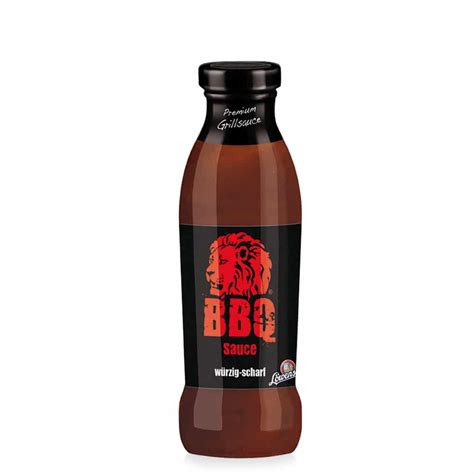 Echte leckereien für eure gerichte im löwenshop. Löwensenf BBQ Sauce, lass den Löwen brüllen| Grill-Bude.ch