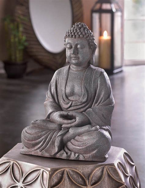 Many like to keep the laughing buddha with the beads close by the place they normally meditate. Meditating Buddha Statue | Meditating buddha statue ...