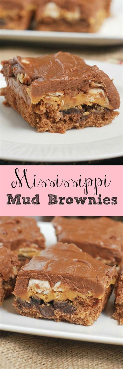 For this chocolate mousse recipe, i use large eggs (2 oz each). Mississippi Mud Brownies - chocolate, marshmallows, peanut ...