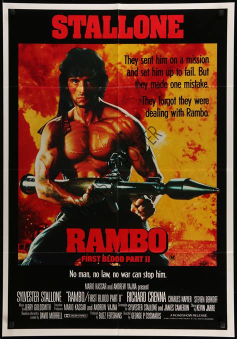 First blood part ii was released on dos. Rambo: first blood part 2 | Monster Poster