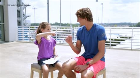 Zverev gets on the scoreboard. Baseline: Zverev explains why he has such a tiny dog