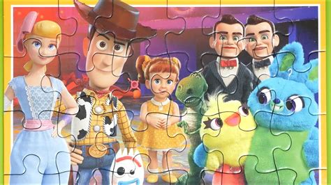 Disney toy story 4 jigsaw puzzle game set by tube toys. Toy Story 4 puzzle for babies and kids ② トイストーリー4 パズル ② 知育 ...