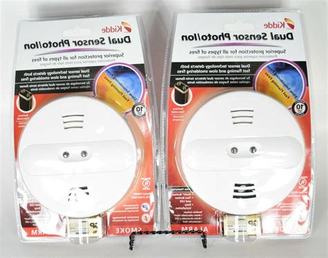 Most alarms will chirp when the smoke detector battery is almost dead. Kidde Dual Sensor Smoke Detector Battery Operated Photo/I