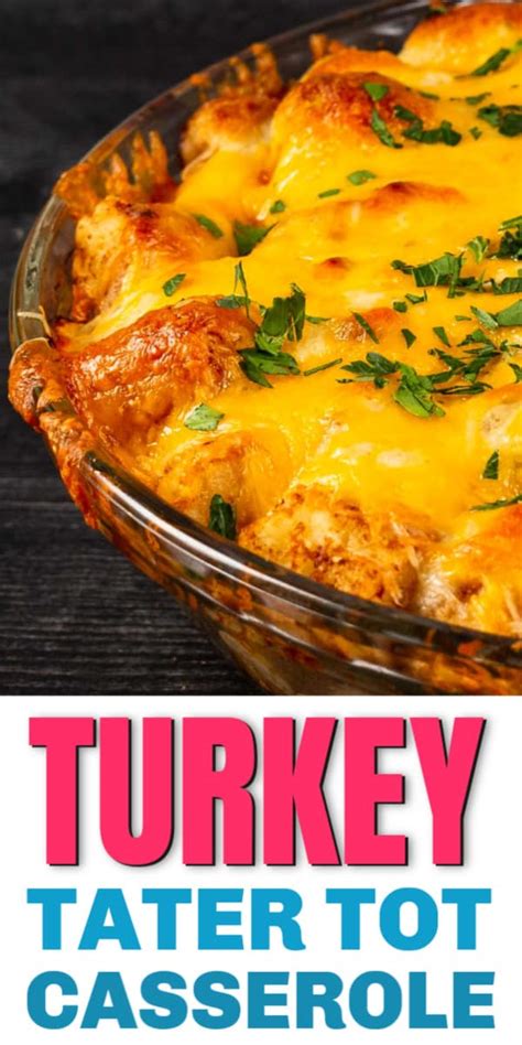 There was no way you could convince to to layer the uncooked beef in my casserole dish so i browned it first with onions and minced garlic. Tater Tot Casserole with Turkey Meatballs - The Cheerful Cook