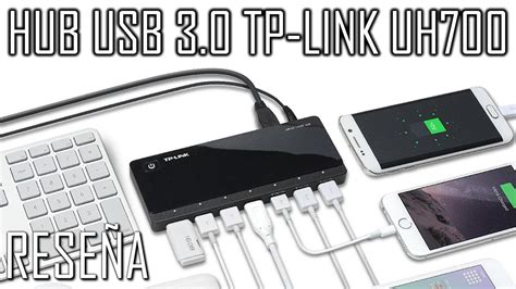 من أجل التواصل مع برامج. RESEÑA TP-LINK UH700 | HUB USB 3.0 - YouTube