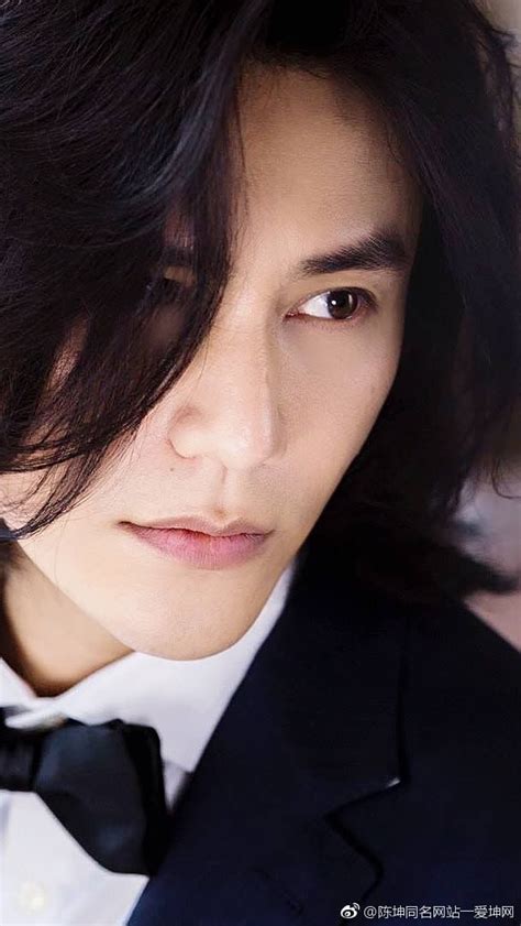 Asian guys with long hair. Pin on Chen kun ️