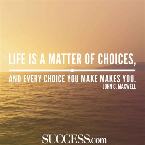 13 Quotes About Making Life Choices | decisions or actions | Hard choices quotes, Choices quotes ...