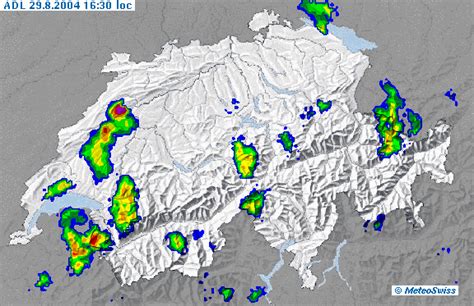 In der höhe sorgt ein tief bei den britischen inseln für südwestwind im alpenraum. Meteoschweiz-Radarechos zu weit nördlich? - Schweizer ...