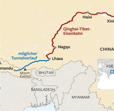 Please see these maps to get know more about mount everest. Jahrhundertprojekt: Chinas irre Idee, den Mount Everest zu ...